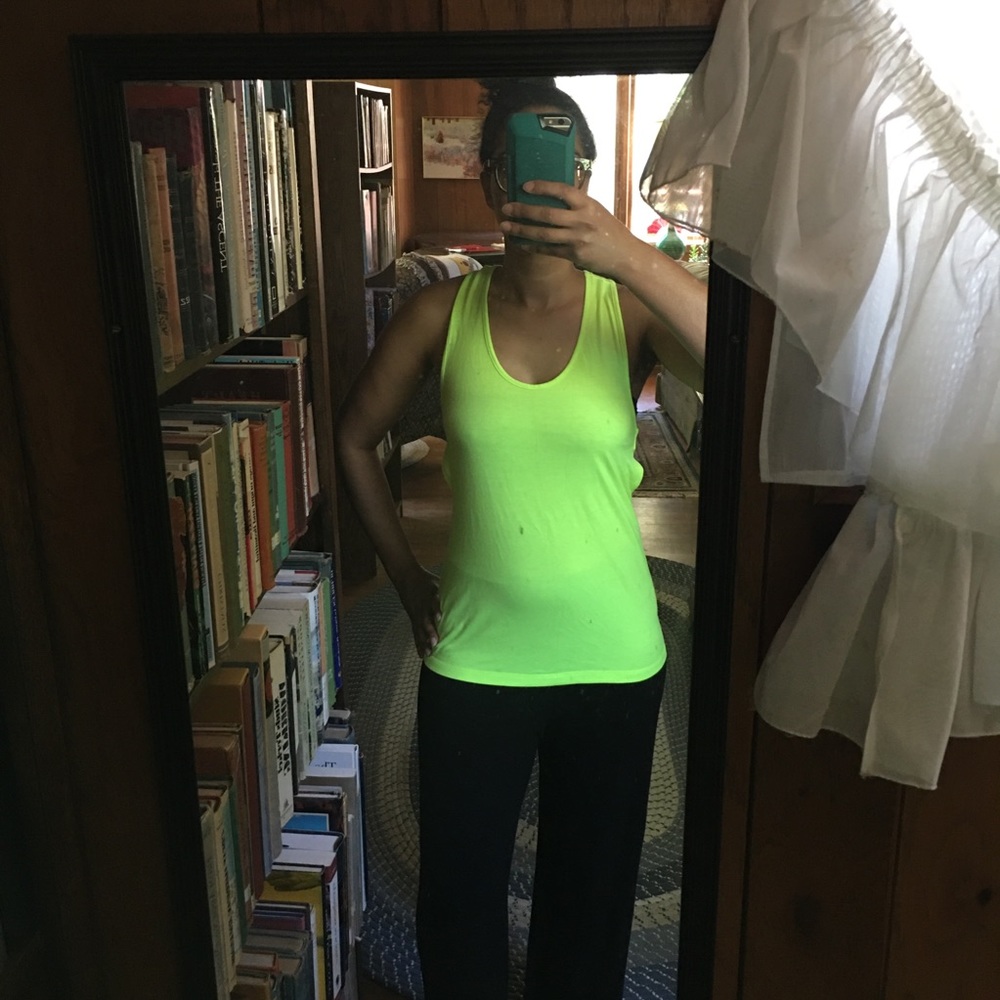 Neon Workout Tank 🏋🏽‍♀️
